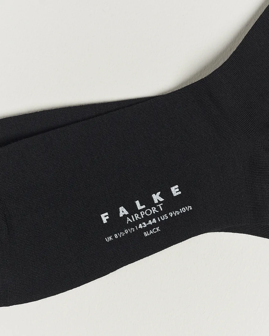 5-Pack Airport Socks Black