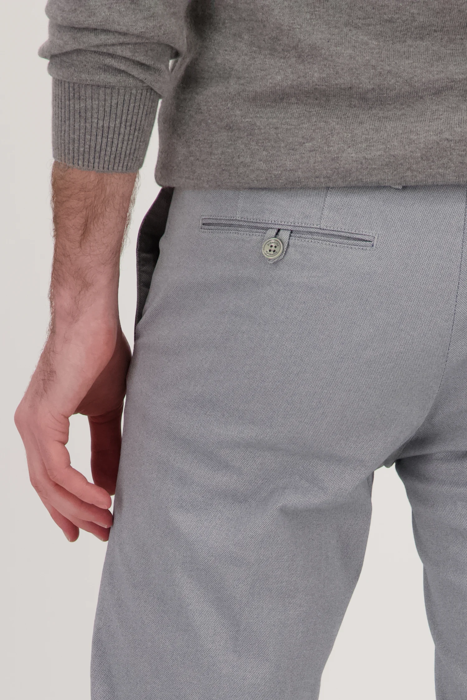 Brassville Grijze chino - Dallas - Slim fit
