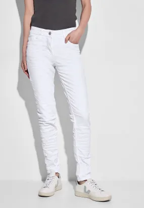 Cecil Slim fit jeans in five-pocketsstijl