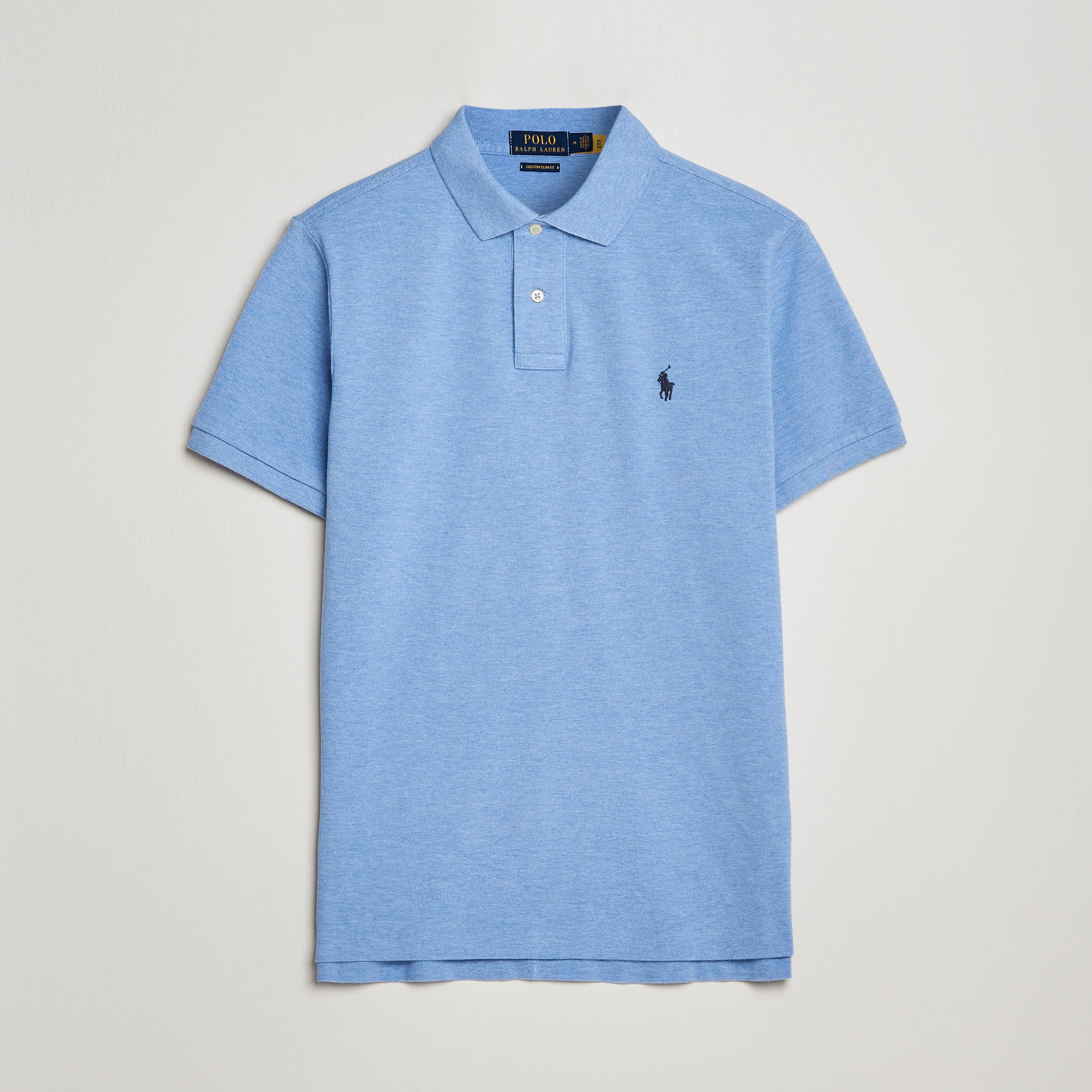 Custom Slim Fit Polo Isle Heather