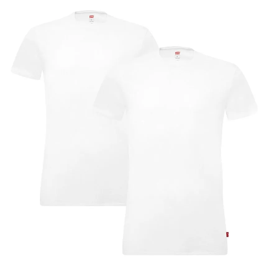 Levi's 2-pack O-hals shirts wit  