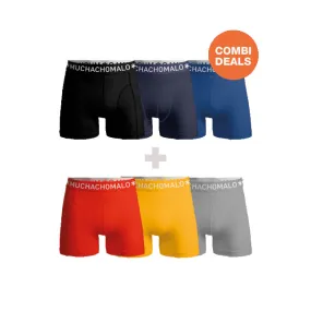 Muchachomalo Heren 3+3-pack boxershorts