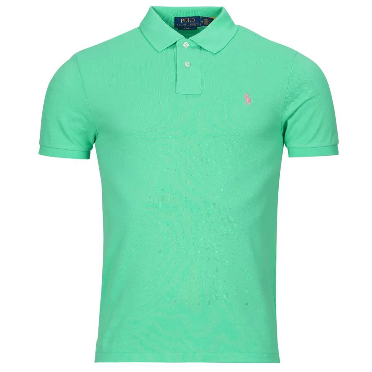POLO AJUSTE SLIM FIT EN COTON BASIC MESH