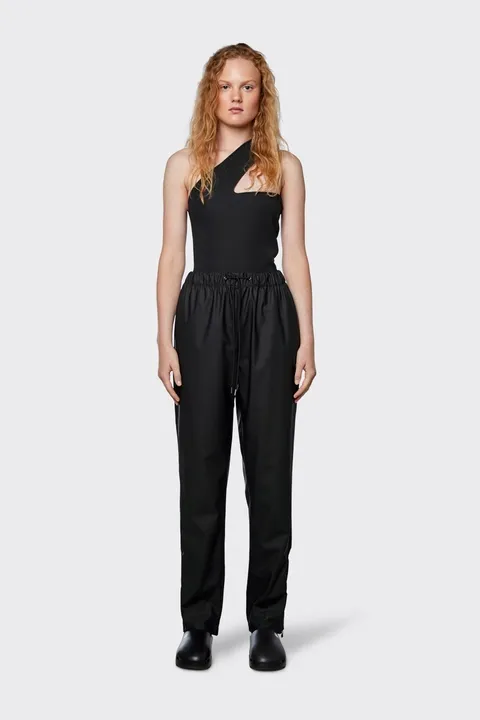 Regenbroek RAINS Unisex Pants Slim Black