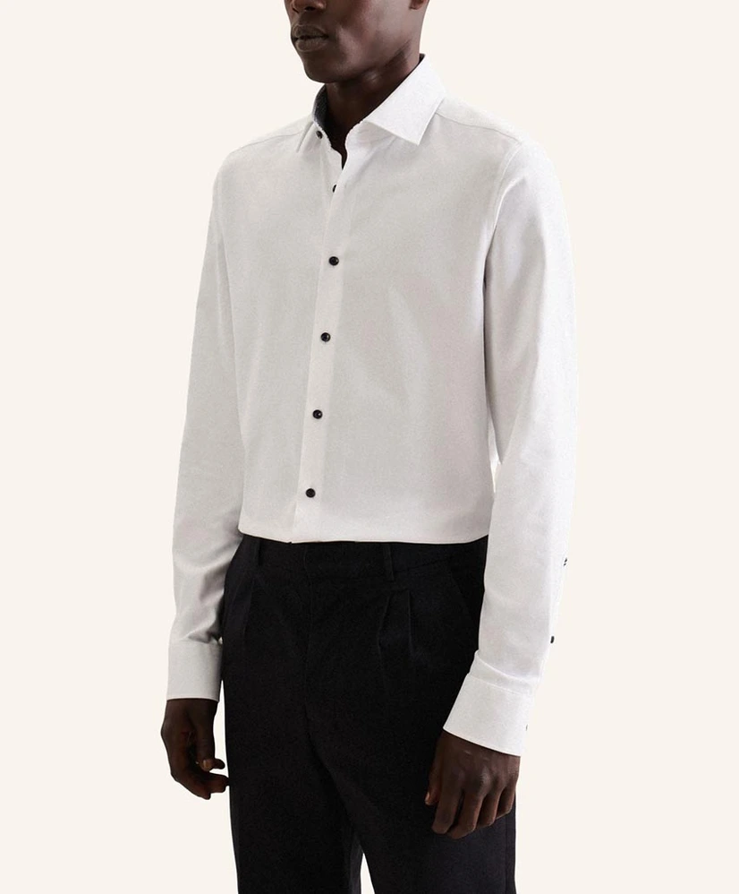 Seidensticker Overhemd Patch5 Slim Fit