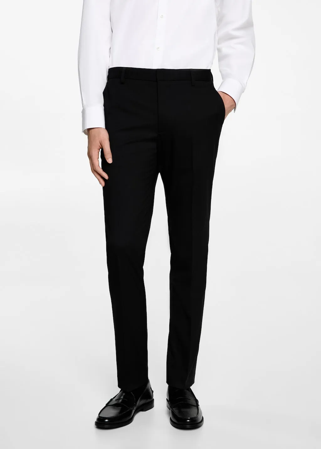 Slim fit pantalon