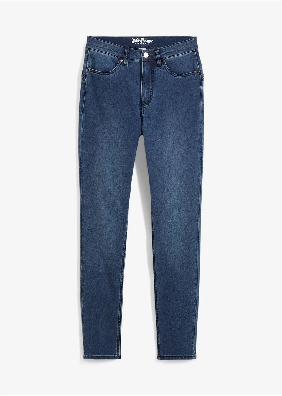 Slim fit thermojeans met high waist   