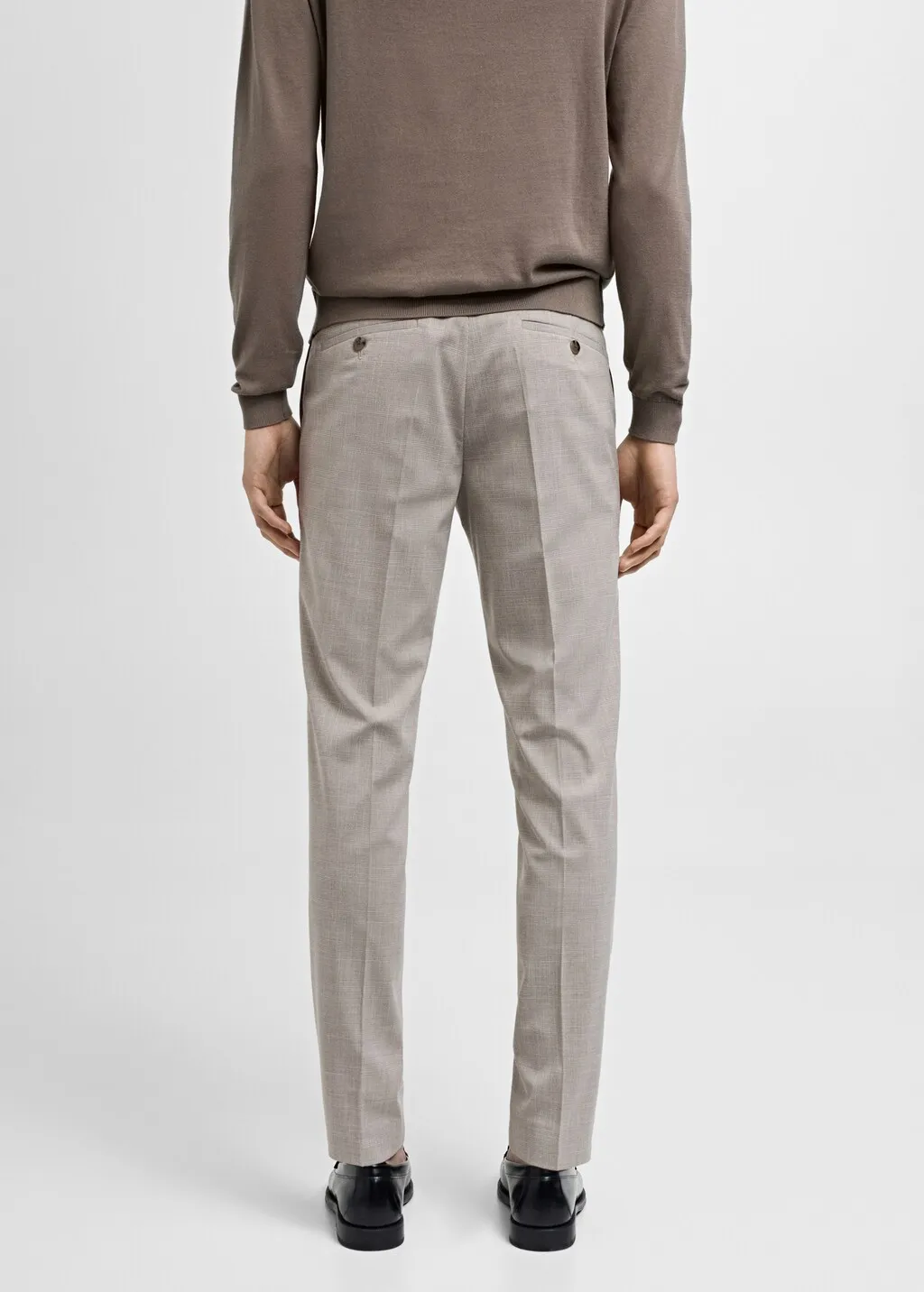 Super slim-fit pantalon van stretch stof