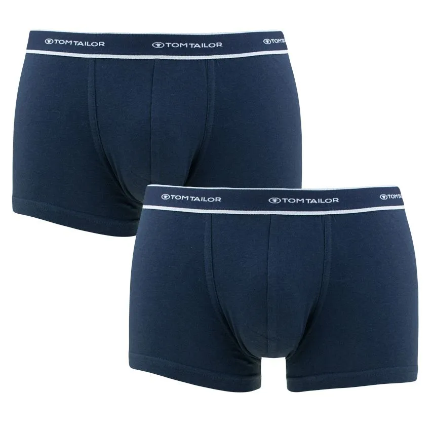 TOM TAILOR 2-pack boxers basic blauw  